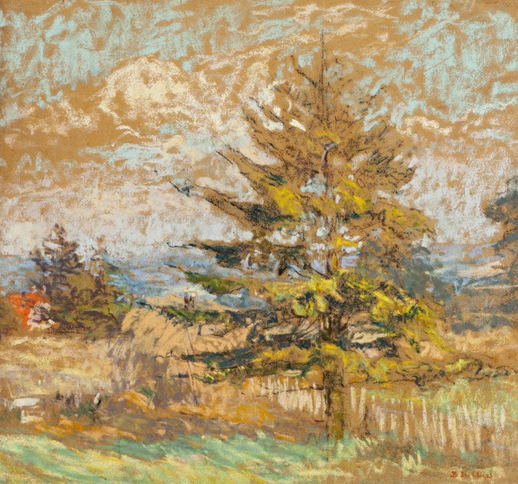 Berthe Des Clayes (1877-1968) - The Evergreen Forest