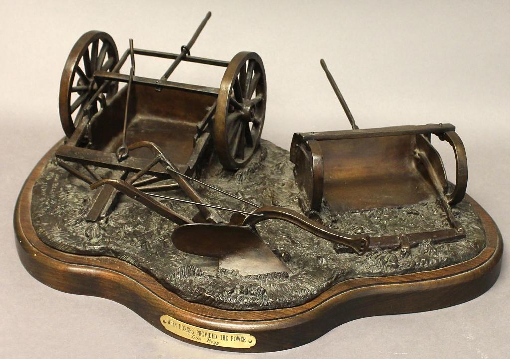 Donald John (Don) Begg (1945) - When Horses Provided The Power; 1996
