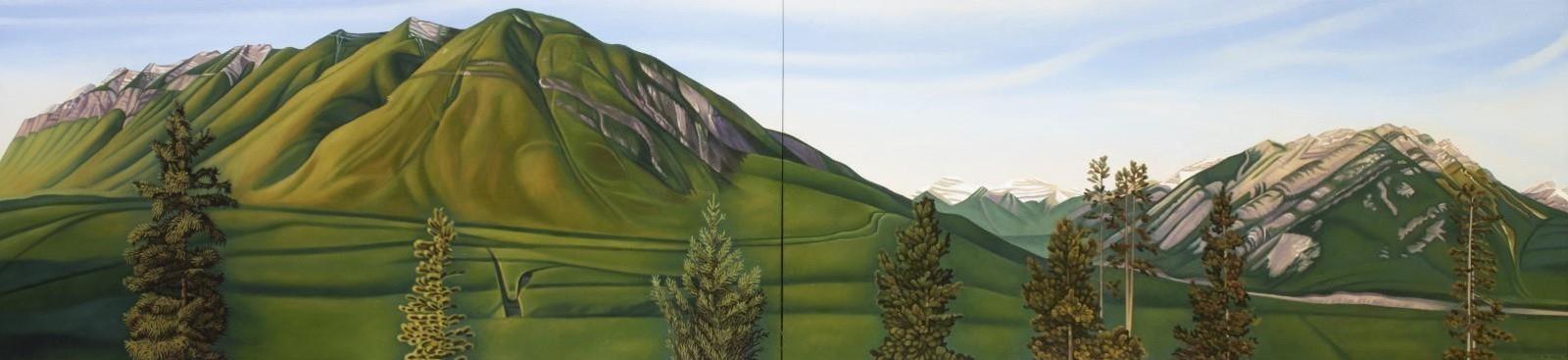 Joice M. Hall (1943) - West Valley Panorama; 1984