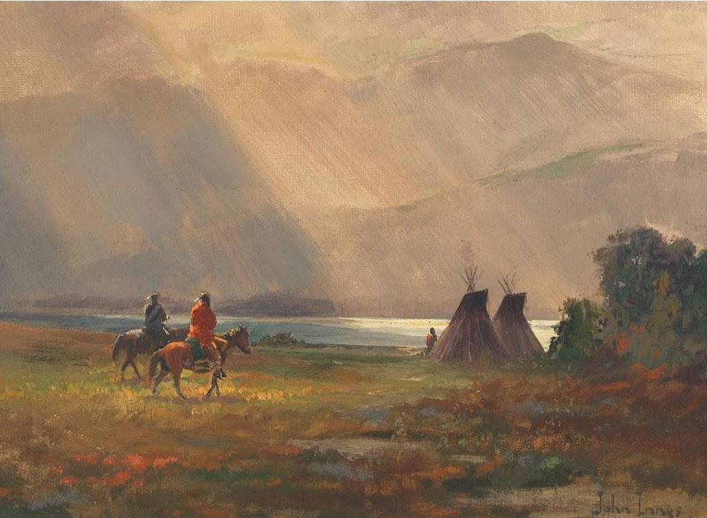 John I. Innes (1863-1941) - Returning To Camp
