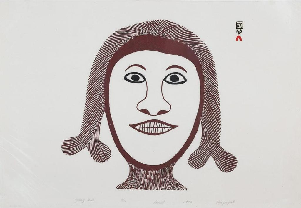 Ningeeuga Oshuitoq (1918-1980) - Young Girl