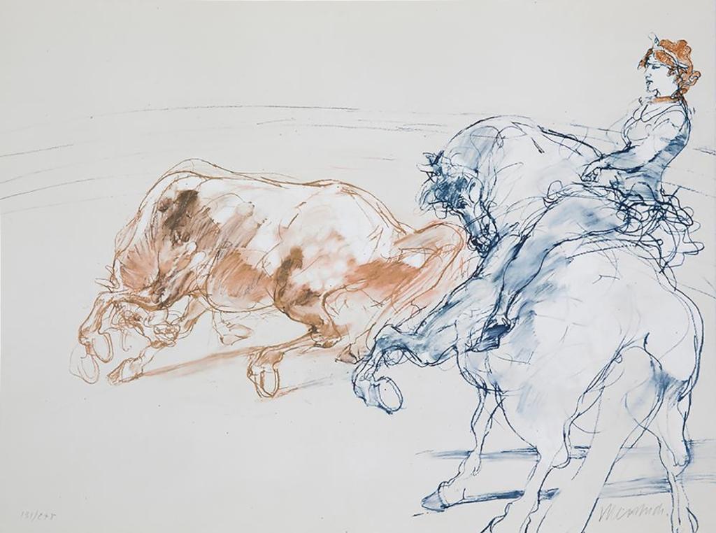 Claude Weisbuch (1927-2014) - Untitled - Circus Horses