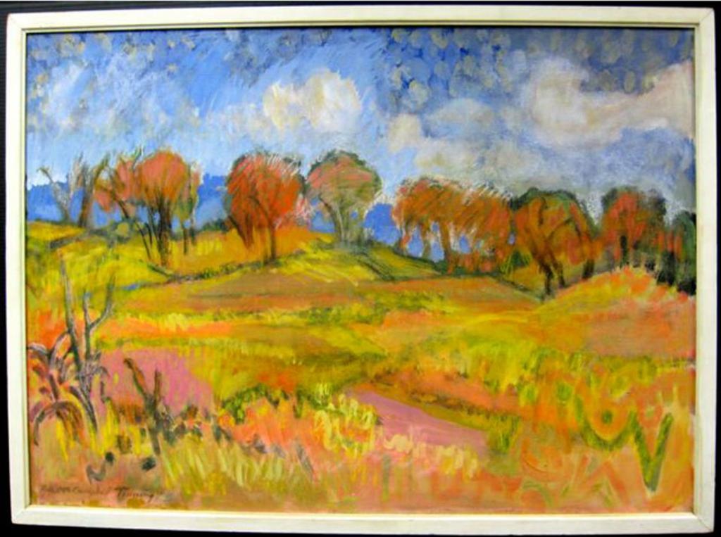George Campbell (Cam) Tinning (1910-1996) - Landscape At Glenbrooke, Sargeant Bay, Lake Memphramagog, P.O.