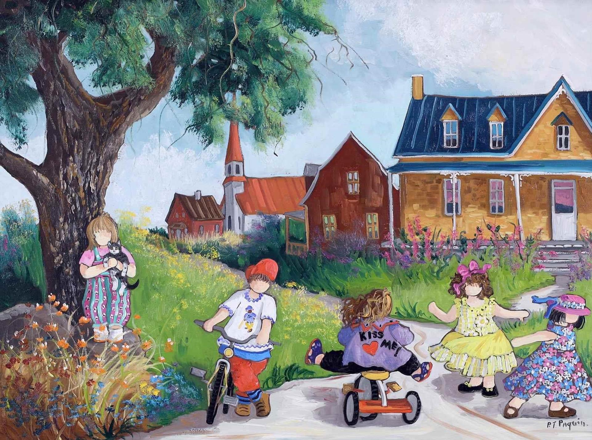Pauline Thiboudeau Paquin (1952) - Ca Roule Tout Seul (Its Rolling); 1996