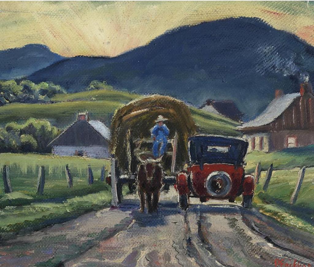 Gordon Edward Pfeiffer (1899-1983) - Evening Encounter