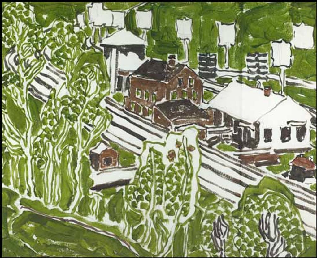 David Browne Milne (1882-1953) - Spring in Boston Corners