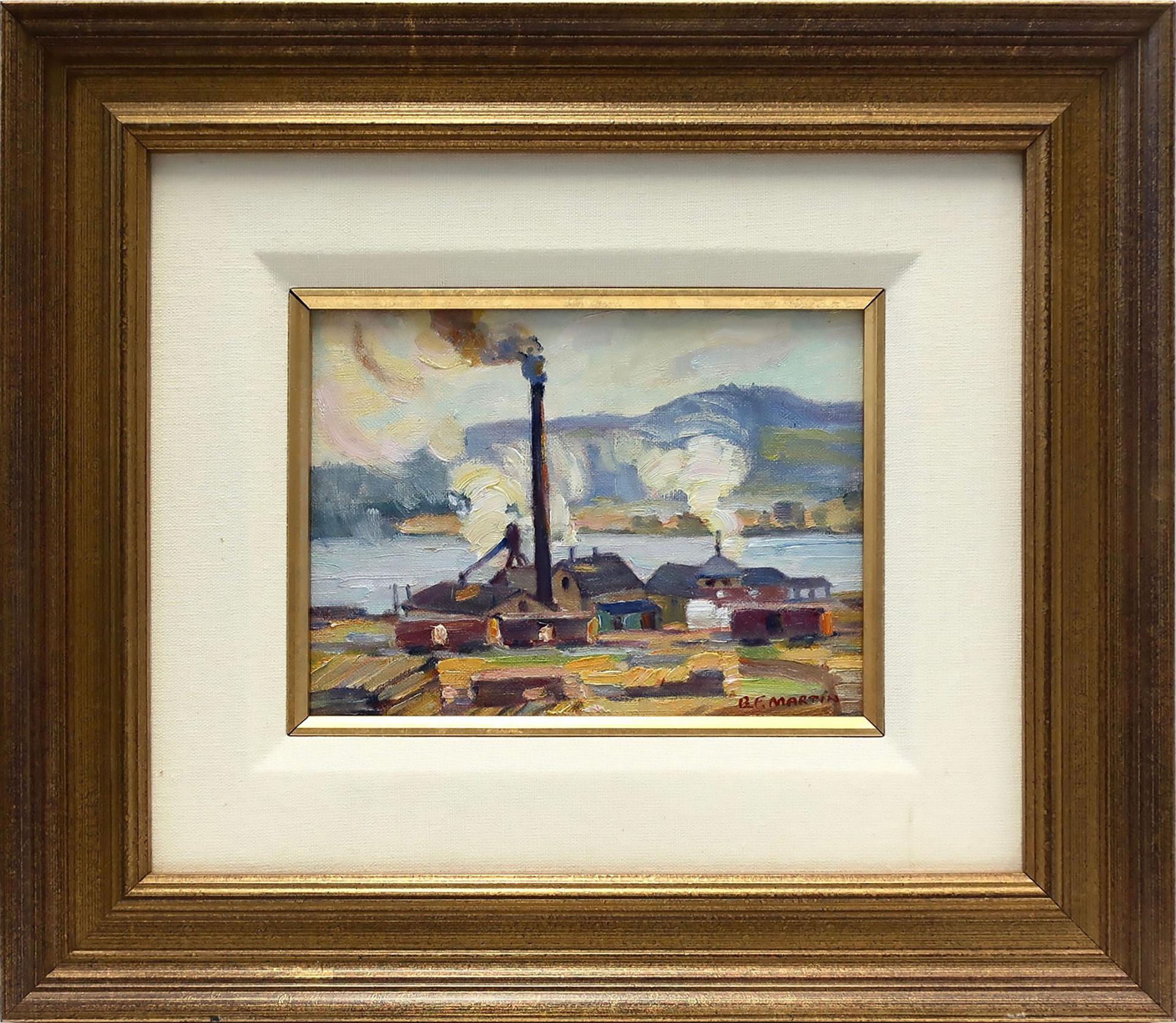 Bernice Fenwick Martin (1902-1999) - Northern Sawmill, Muskoka