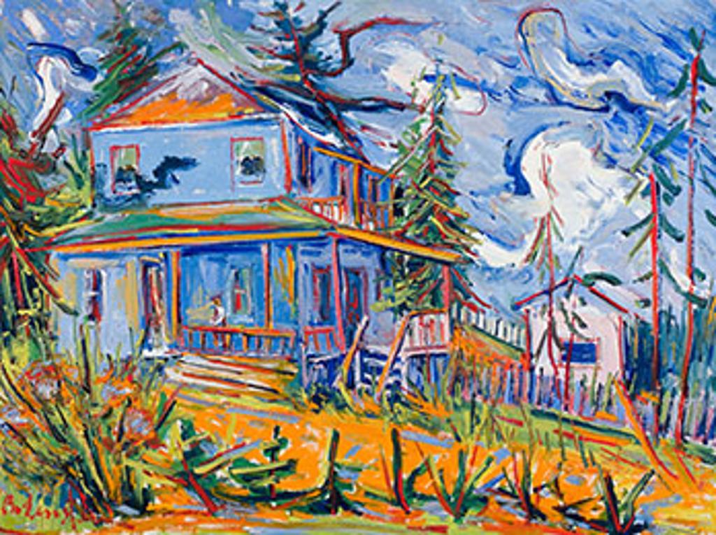 Samuel (Sam) Borenstein (1908-1969) - Cabin in the Laurentians