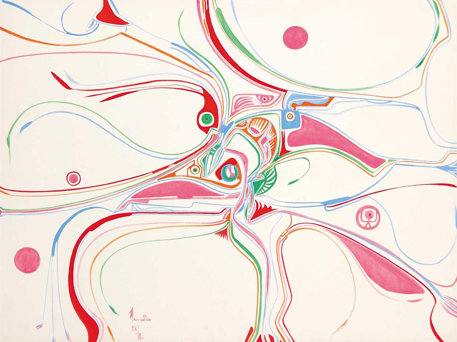 Alex Simeon Janvier (1935-2024) - Wild Wind
