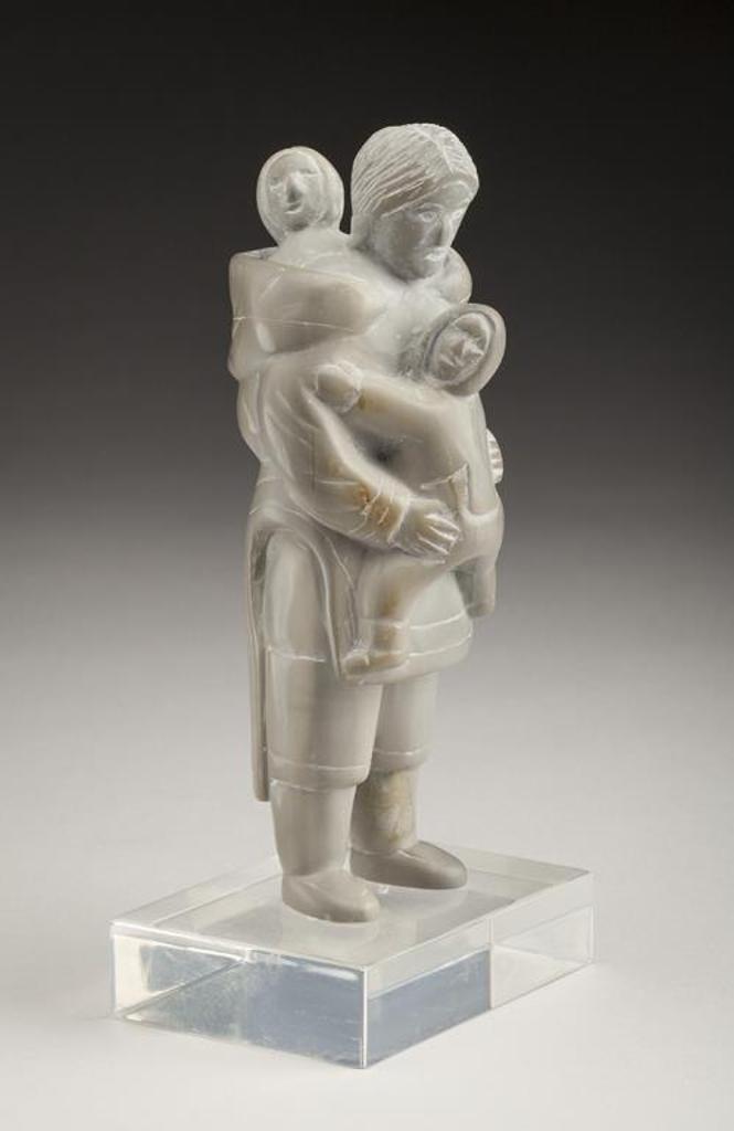 Zebedee Tattatuapik Enoogoo (1931) - Arctic Bay, Mother and Two Children, mid 1960s