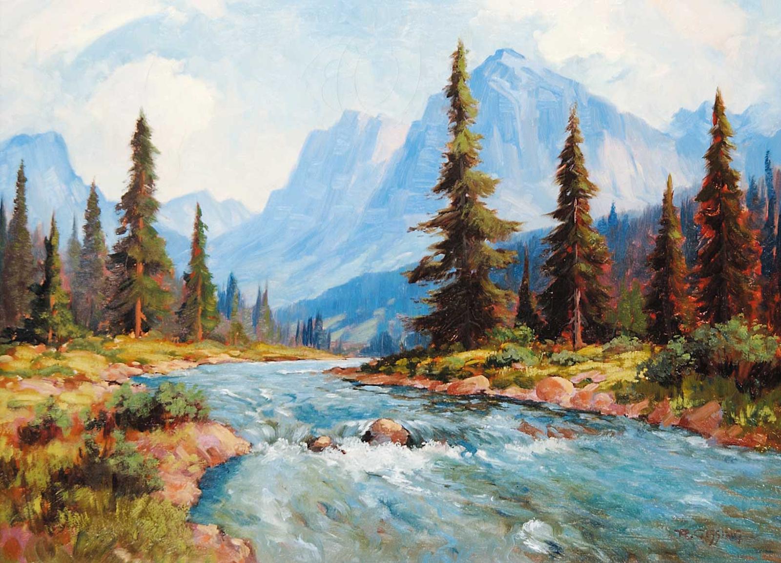 Roland Gissing (1895-1967) - Mistaya River
