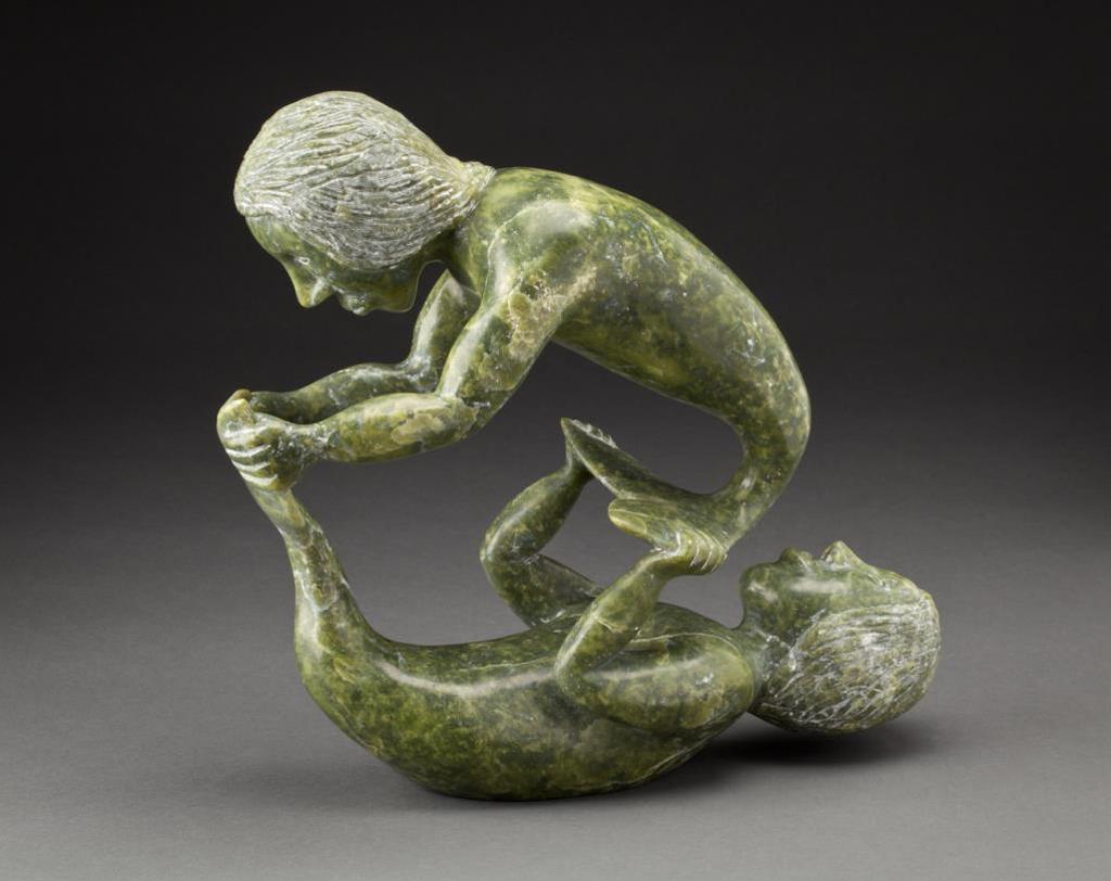 Pitseolak Niviaqsi (1947-2015) - Sea Creatures Playing, 1998