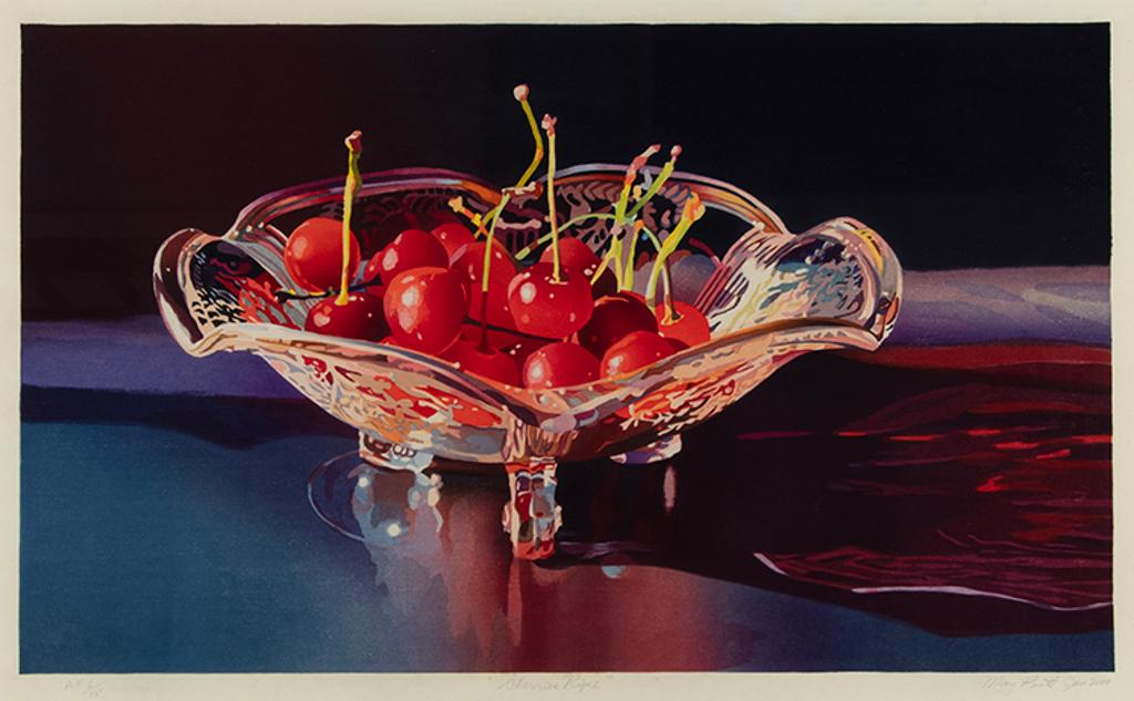Mary Frances West Pratt (1935-2018) - Cherries Ripe