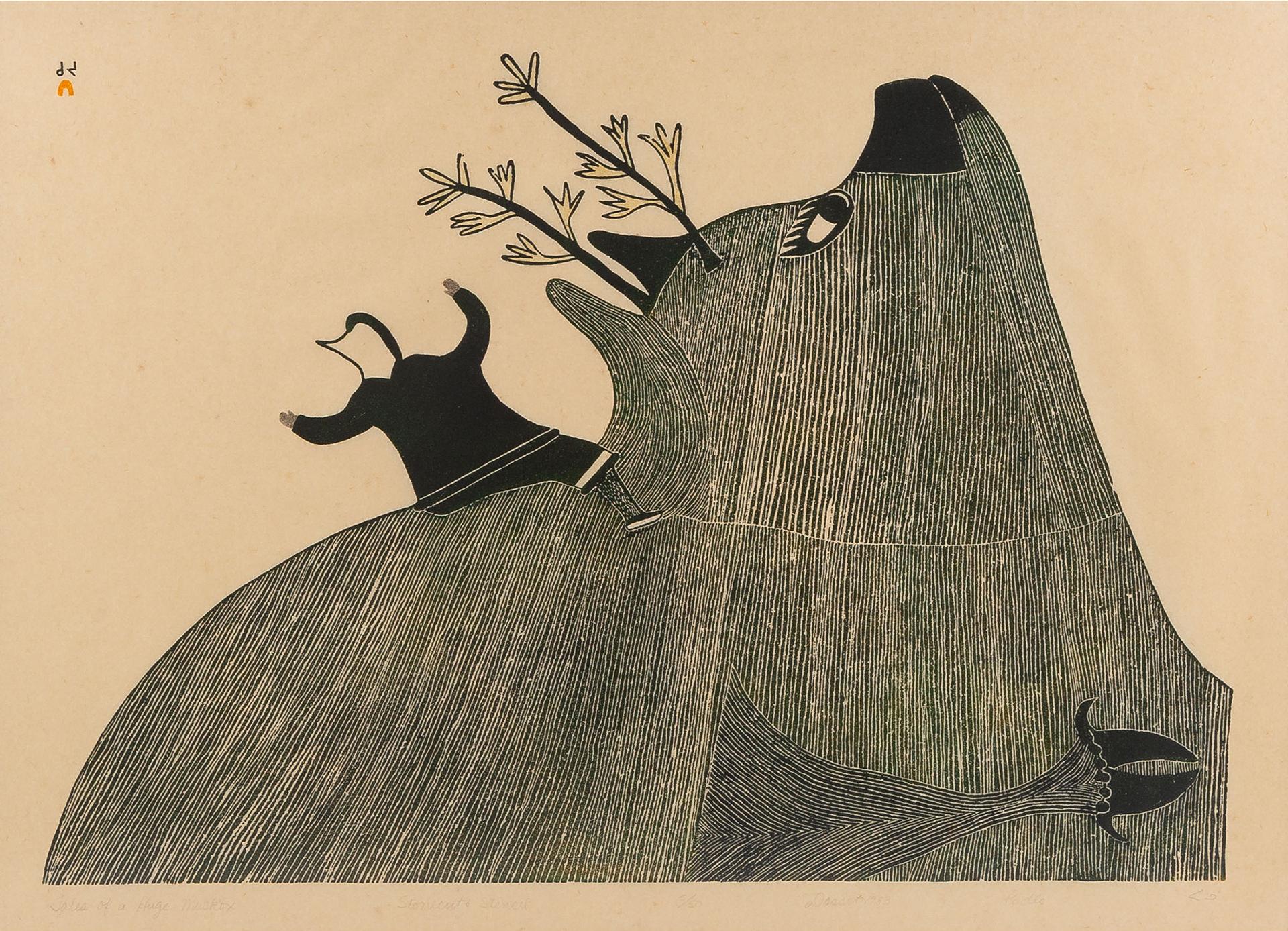 Pudlo Pudlat (1916-1992) - Tale Of A Huge Muskox