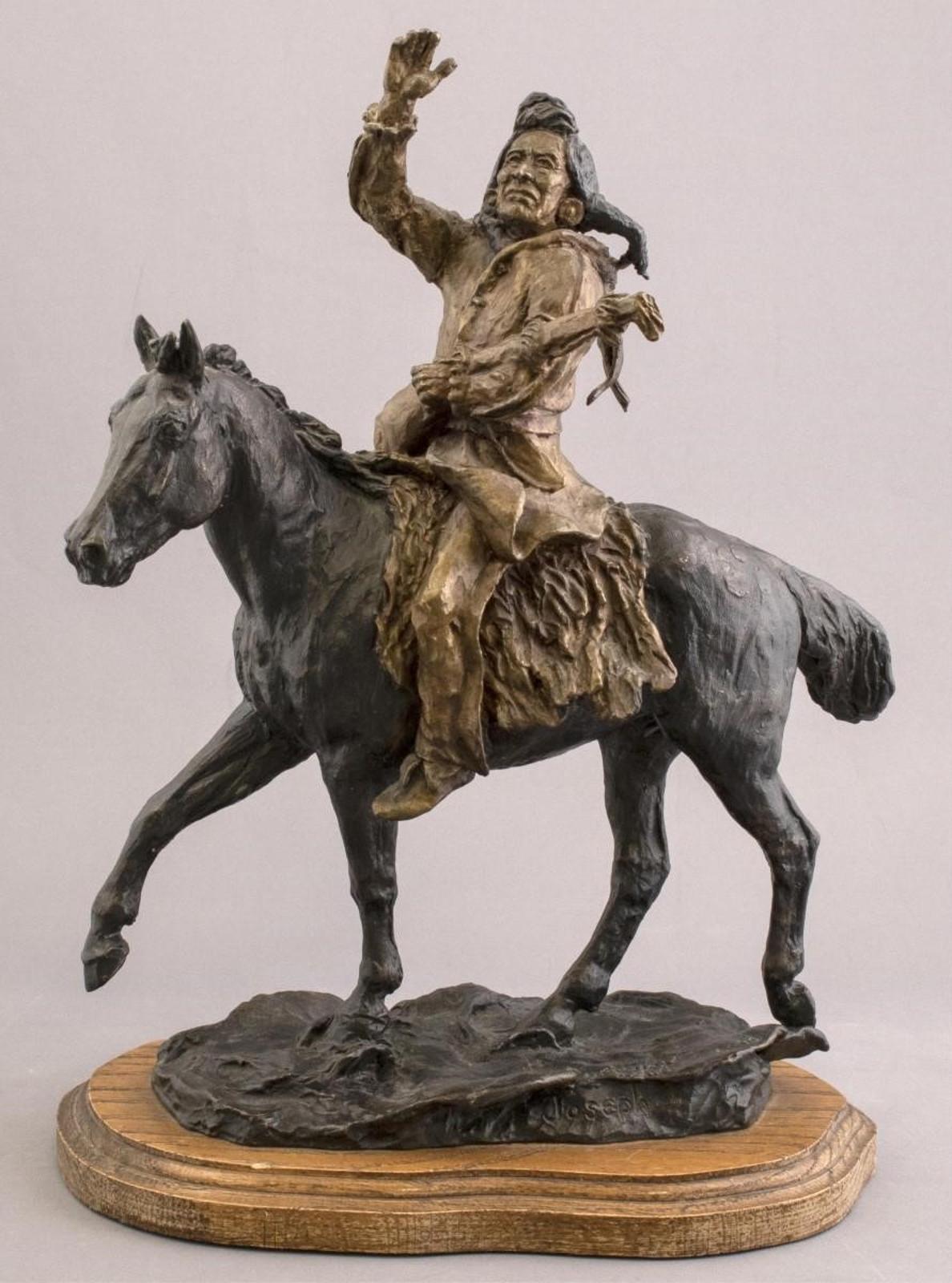 Jay Contway (1935-2019) - CHIEF JOSEPH (NEZ-PERCE, 1840-1904); 1986