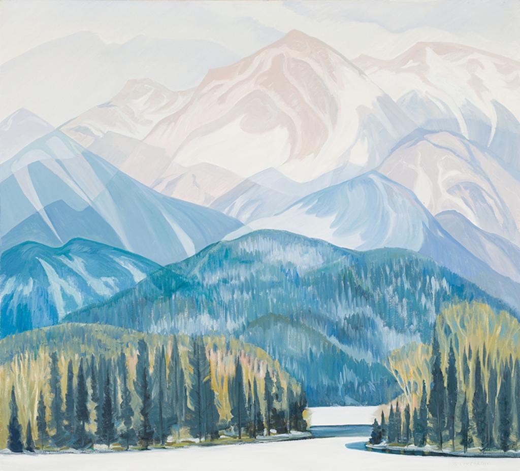 Doris Jean McCarthy (1910-2010) - Spring in the Rockies