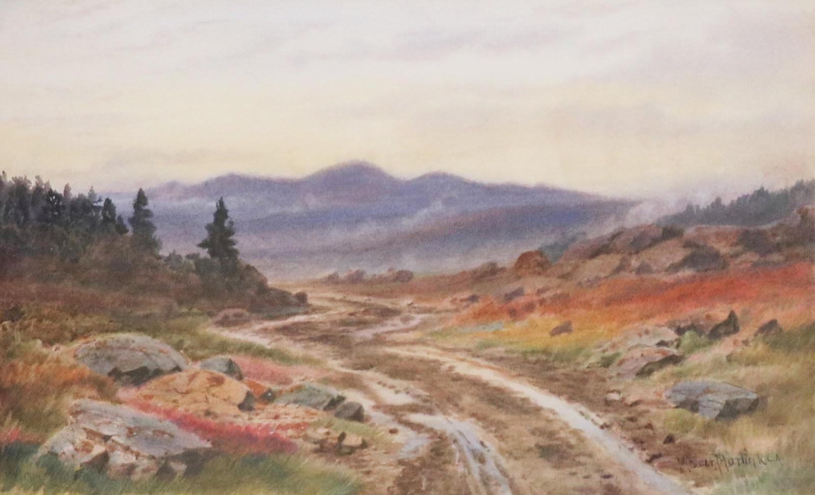 Thomas Mower Martin (1838-1934) - A Forest Road