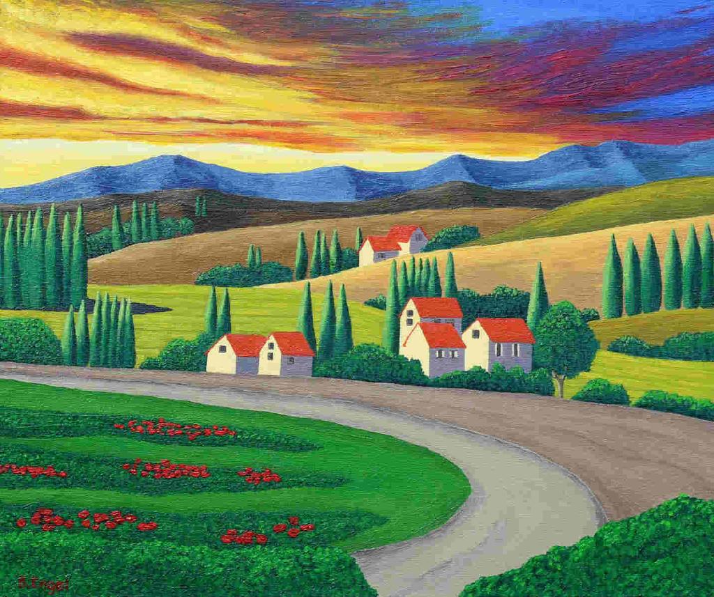 Barbara Engel - Under The Tuscan Sky