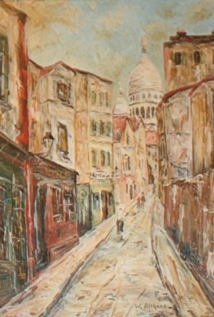 Werner Althans - Oil on board