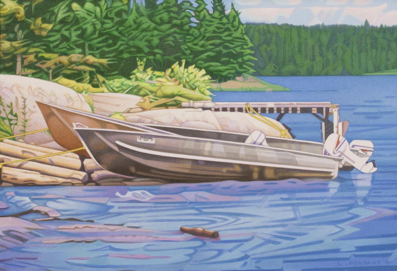 Luther Pokrant (1947) - Mid-Day, Echo Lake; 2001