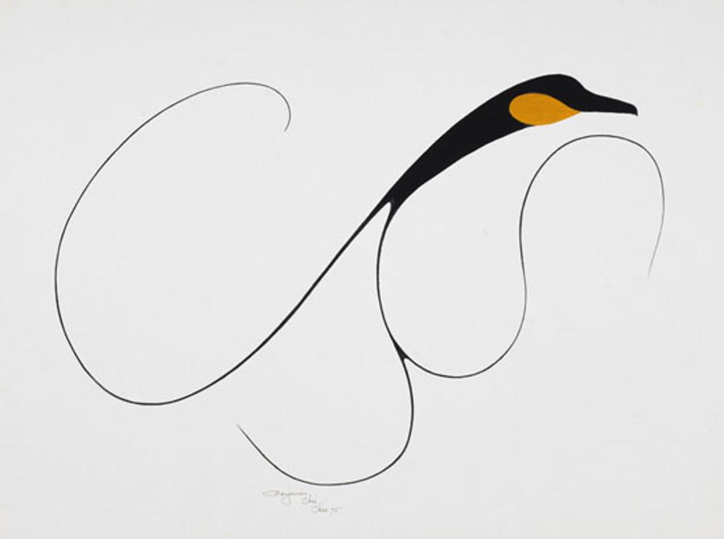 Benjamin Chee Chee (1944-1977) - Canada Goose