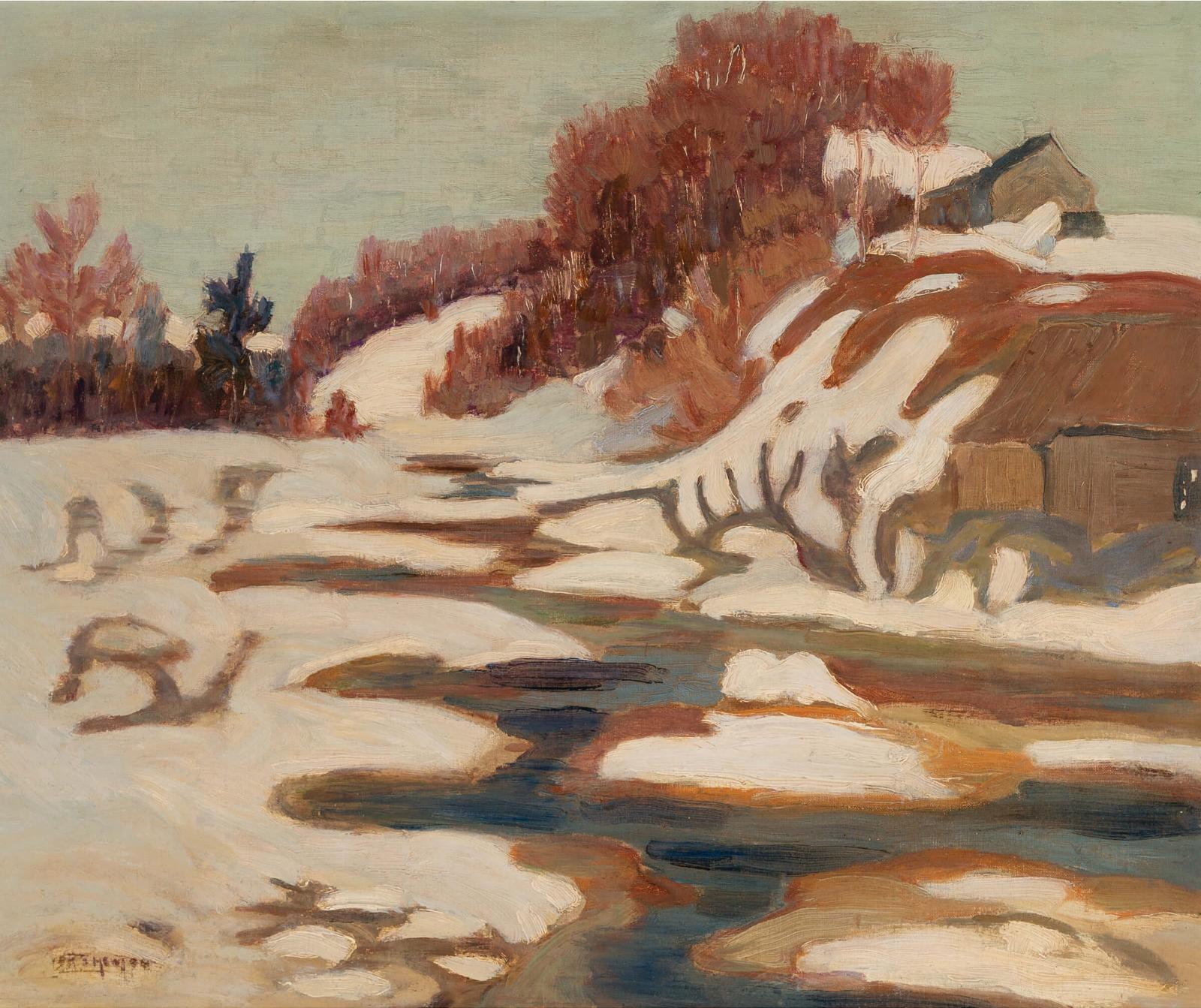 Randolph Stanley Hewton (1888-1960) - Spring Break-Up