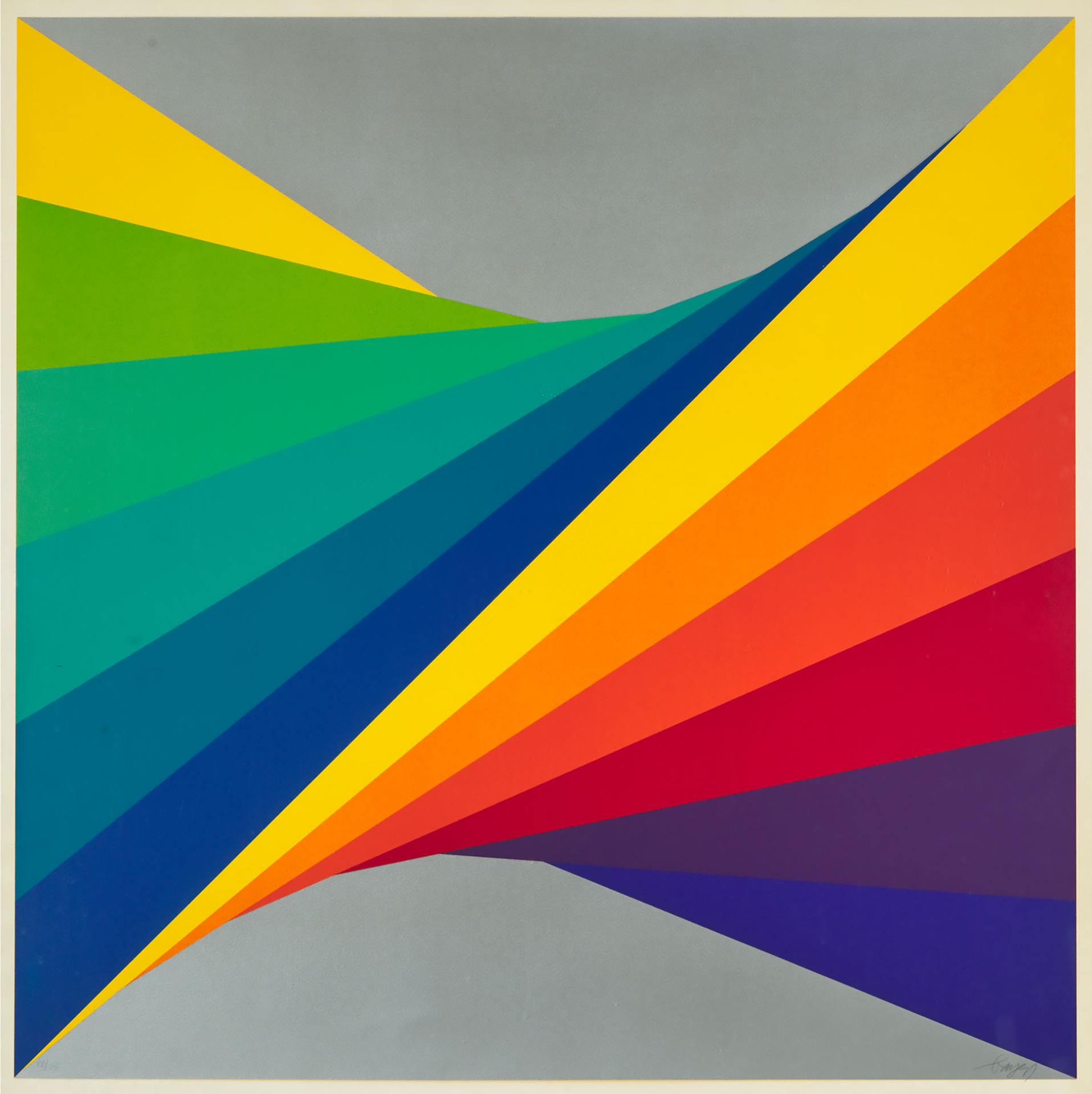 Herbert Bayer (1900-1985) - Chromatic Twist, 1970