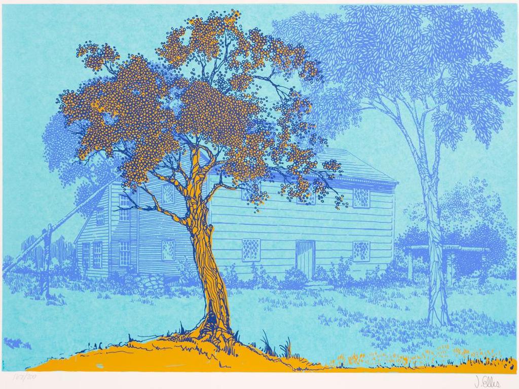 J. Ellis - Untitled - Golden Tree