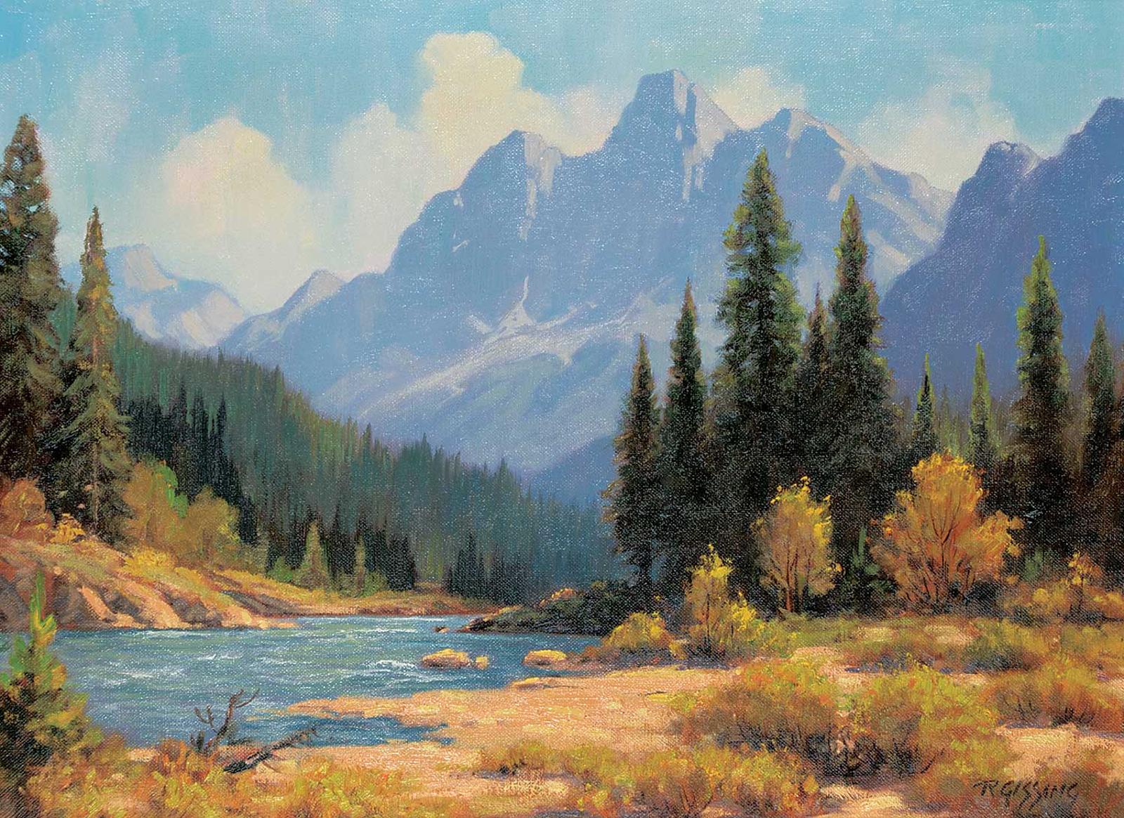 Roland Gissing (1895-1967) - Early Autumn, Ghost Valley
