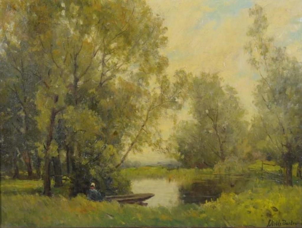 John Noble Barlow (1861-1917) - NEAR LAMORNA, CORNWALL
