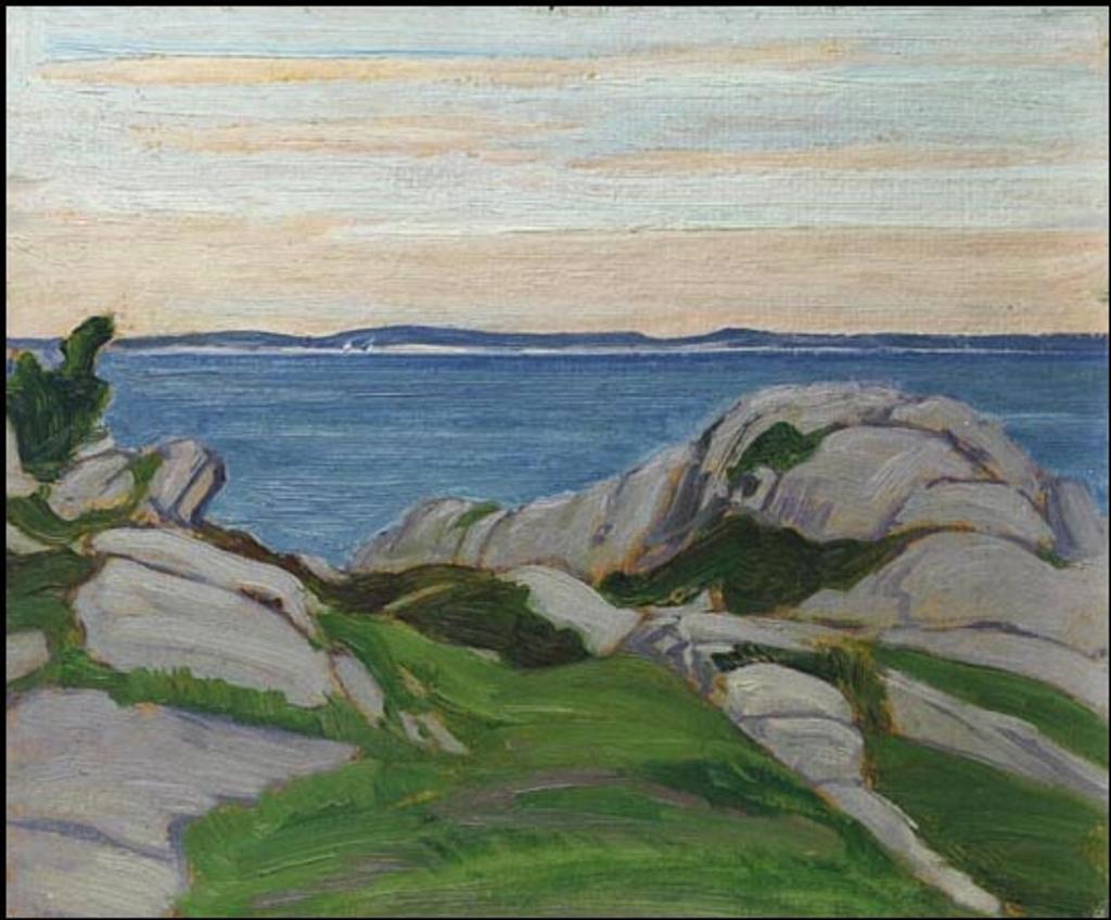 James Edward Hervey (J.E.H.) MacDonald (1873-1932) - The Bluff, Petite Rivière