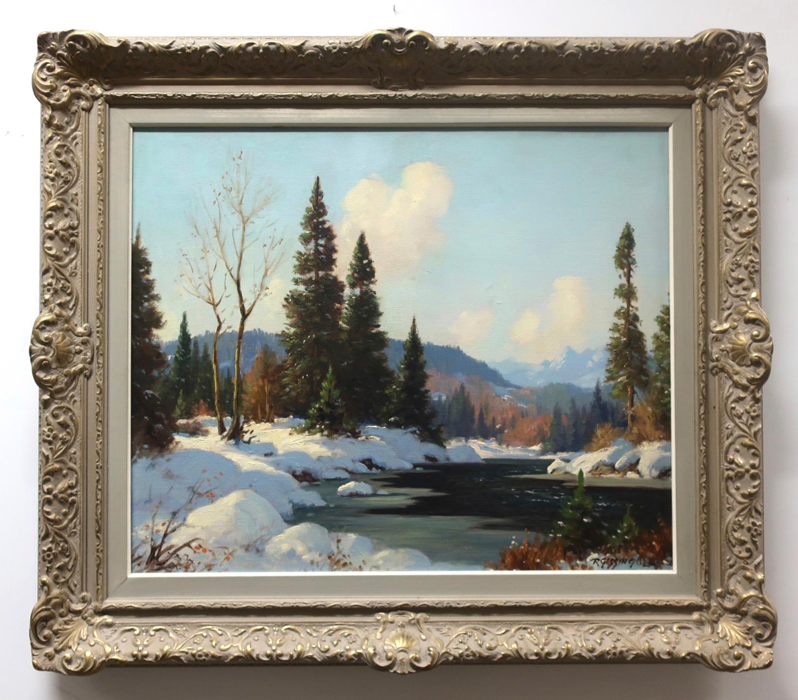 Roland Gissing (1895-1967) - Winter Sunshine