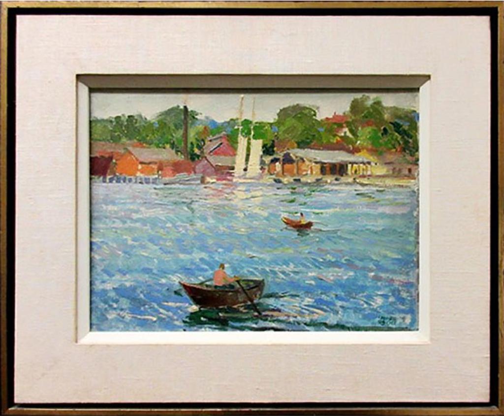 George Franklin Arbuckle (1909-2001) - Row Boats (Circ. 1937)