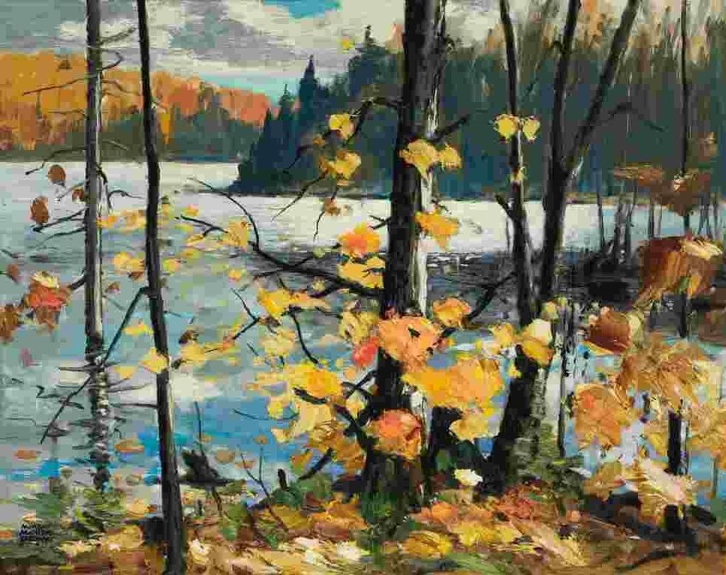 Murray Mccheyne Stewart (1919-2006) - Haliburton Lake