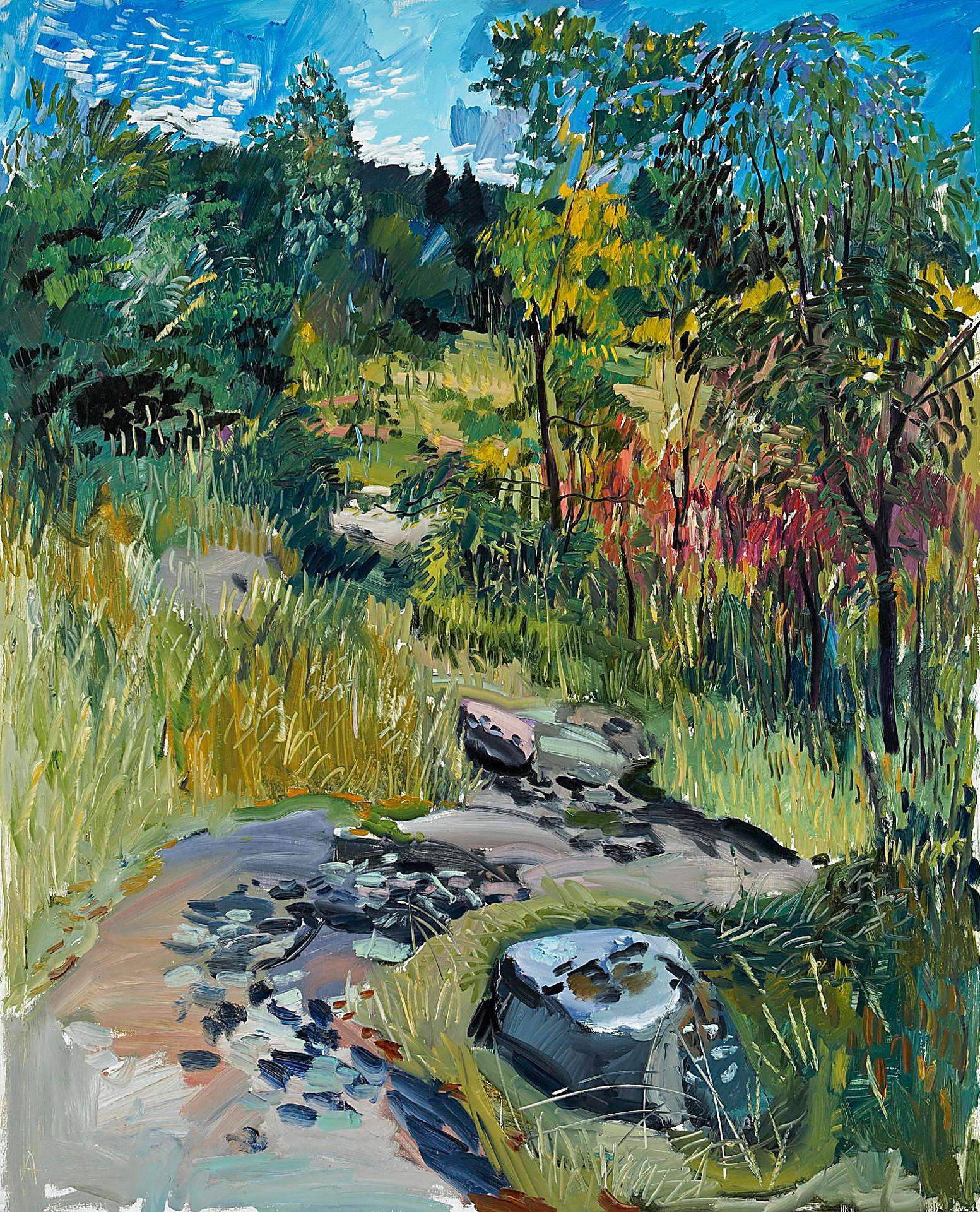John David Anderson (1940) - Rocks at Charteris