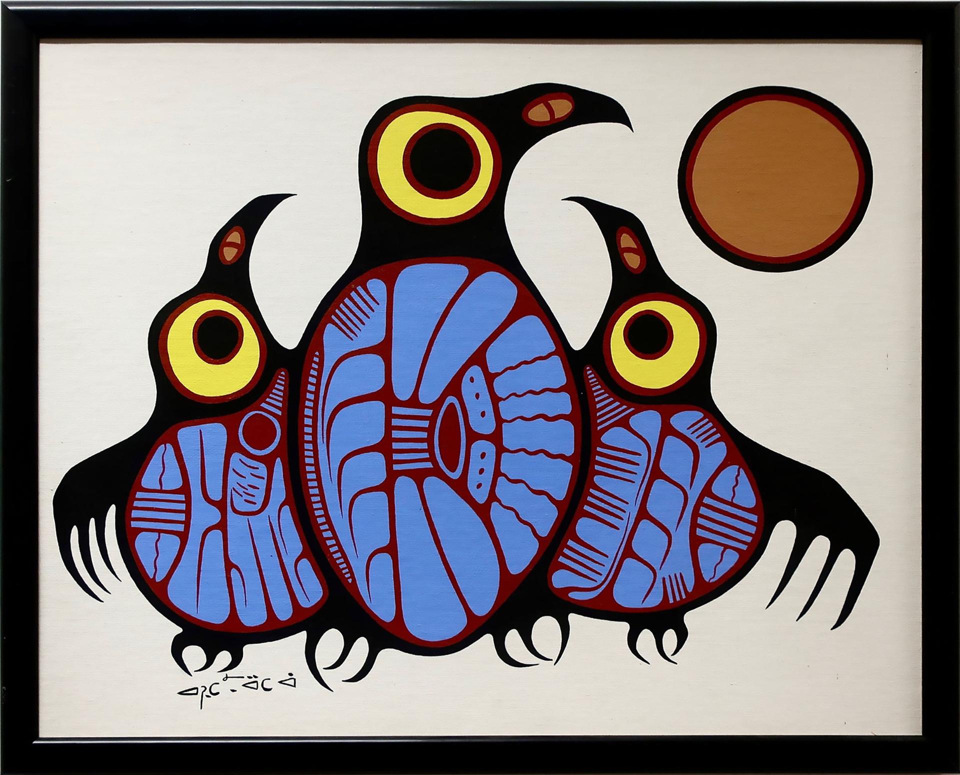 Isadore Wadow (1950-1984) - Three Birds