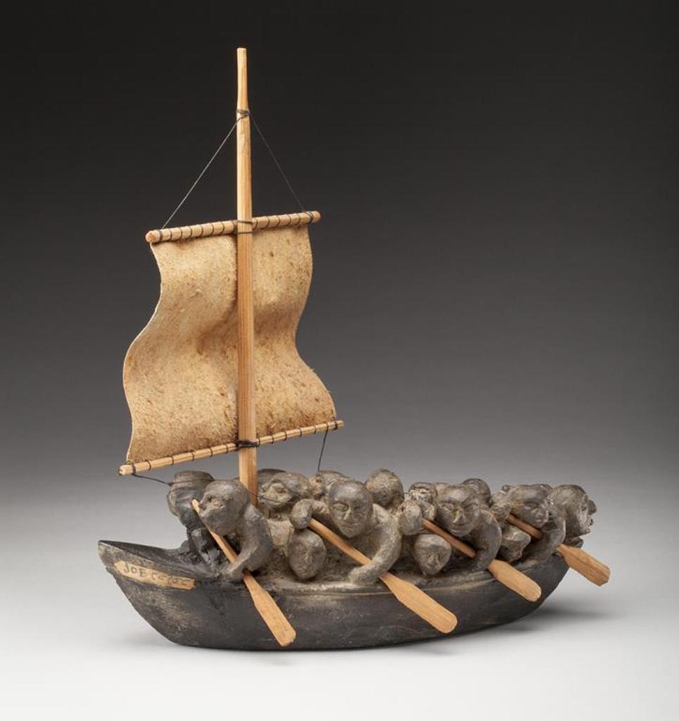 Joe Talirunili (1893-1976) - Migration Boat, early-mid 1970s