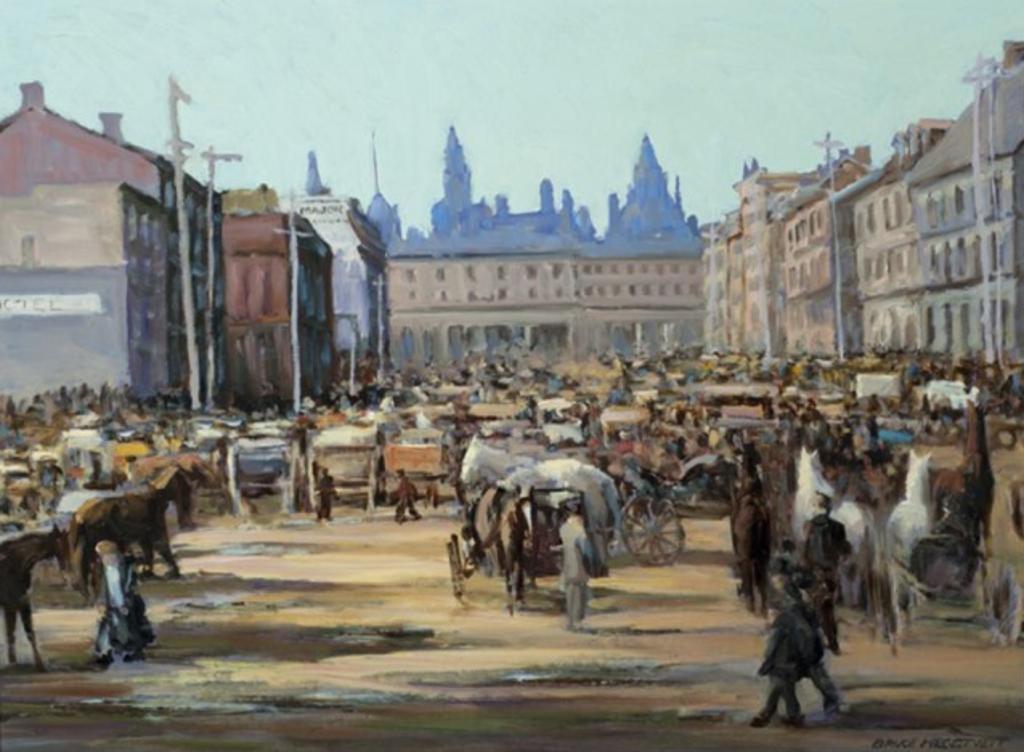 Bruce Allen Heggtveit (1917-2002) - Oil on board, signed; titled on reverse