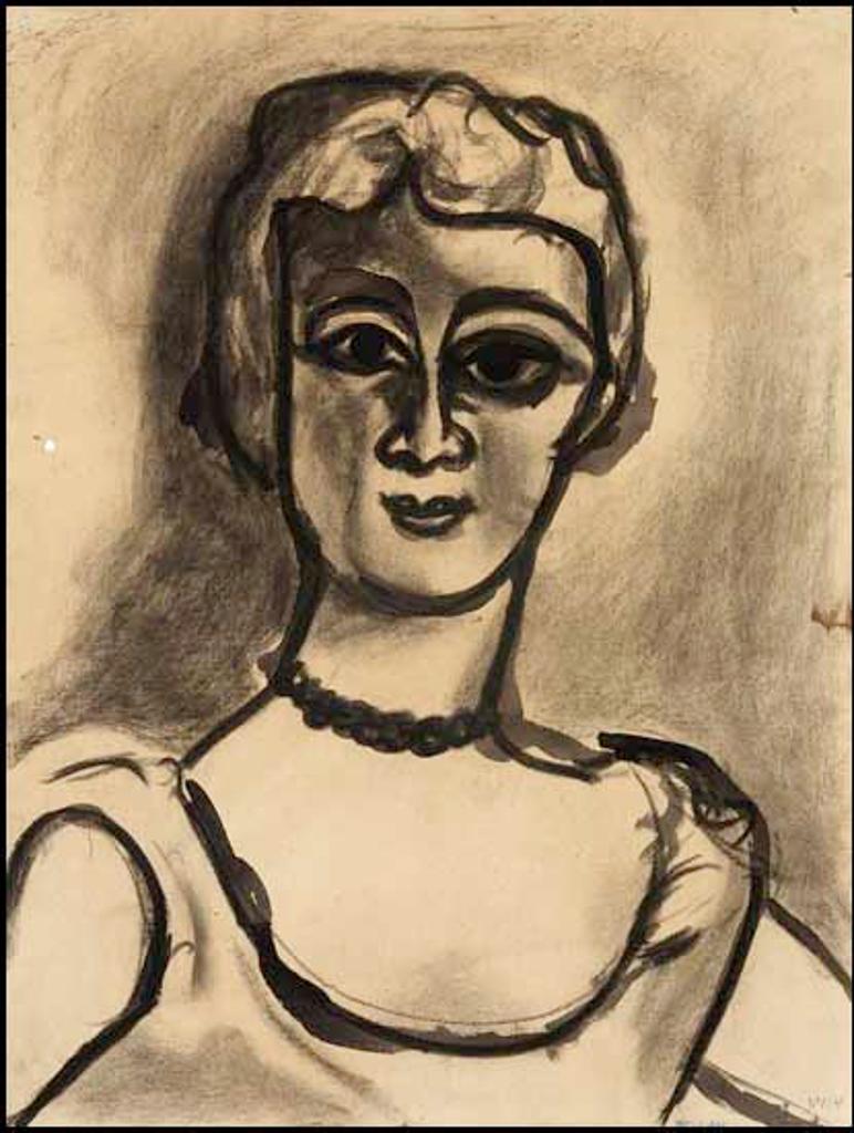 Alfred Pellan (1906-1988) - Tête de femme