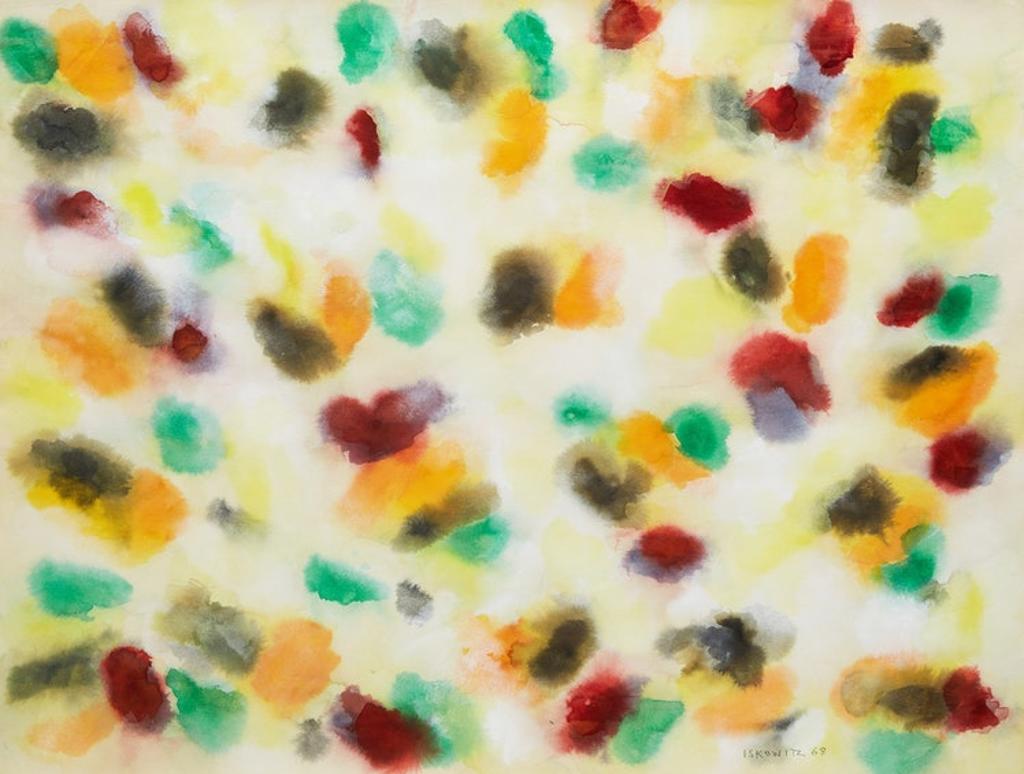 Gershon Iskowitz (1921-1988) - Untitled Abstract