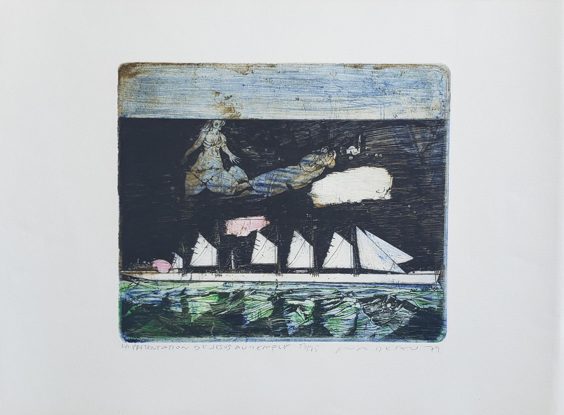 Marc-Antoine Nadeau (1943) - La présentation de Jésus au temple, 1979
