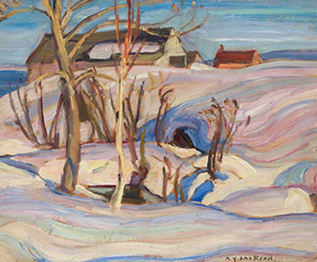 Alexander Young (A. Y.) Jackson (1882-1974) - The Creek, St. Tite des Caps