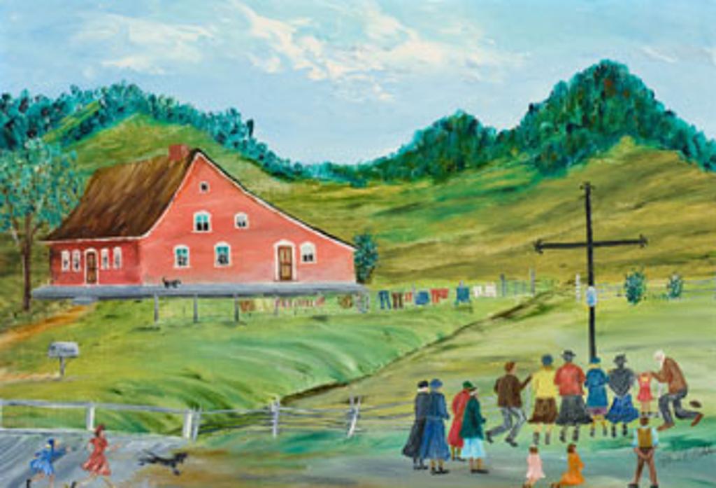 Blanche Bolduc (1907-1998) - Prière à la Croix de chemin