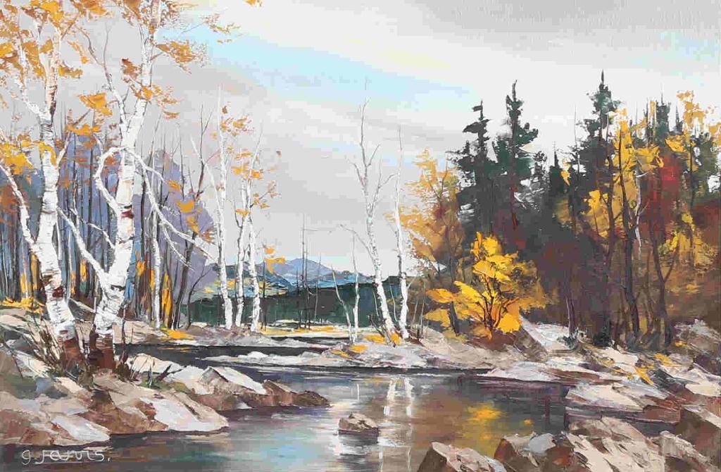 Georgia Jarvis (1944-1990) - Northern Birches