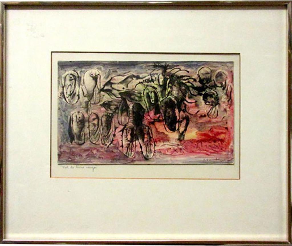 Albert Dumouchel (1916-1971) - Vol De Levres Rouges