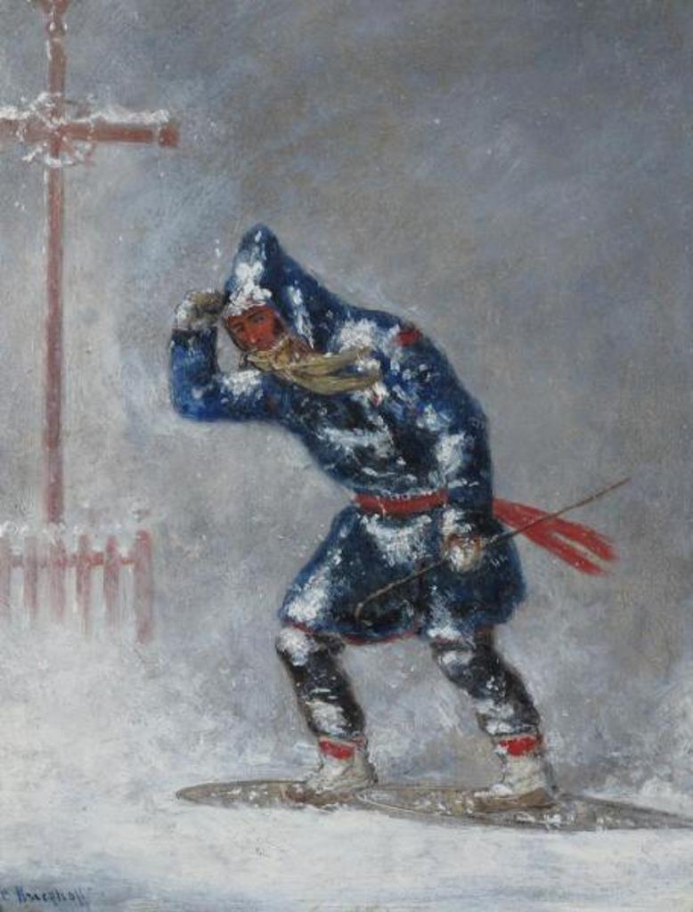 Cornelius David Krieghoff (1815-1872) - Snowshoes