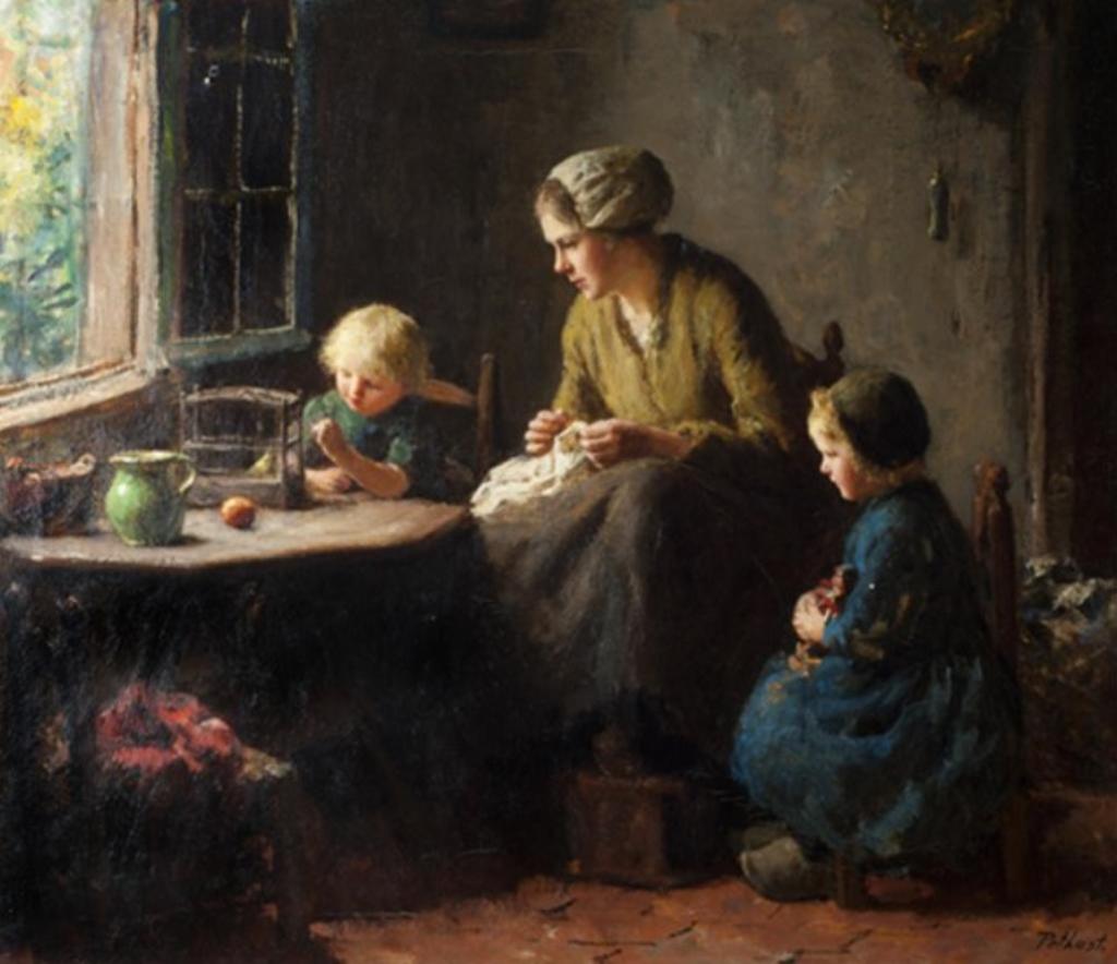 Bernard Jean Corneille Pothast (1882-1966) - The Happy Family