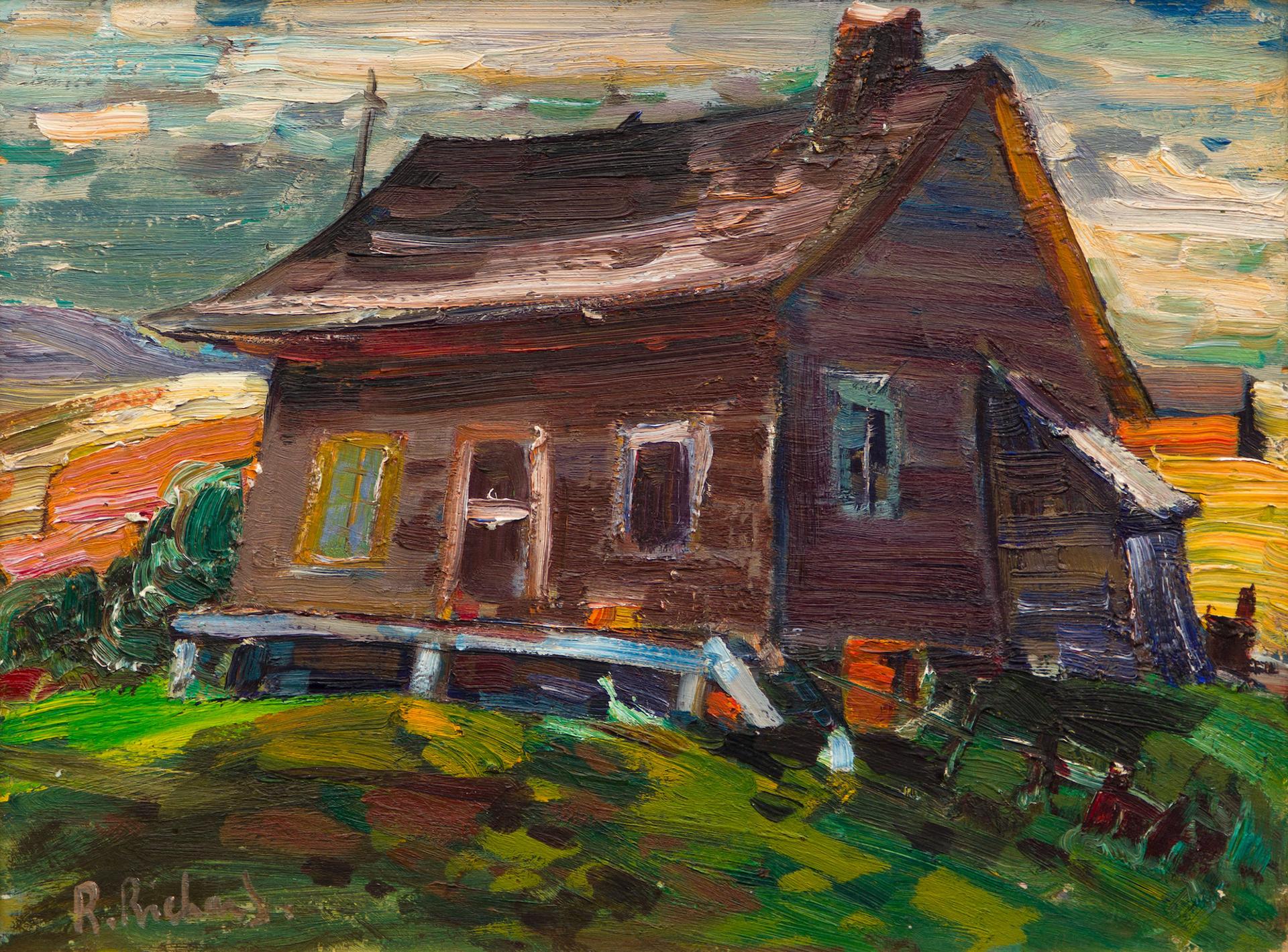 René Jean Richard (1895-1982) - Loin pour quelques minutes (Vieille), n.d.