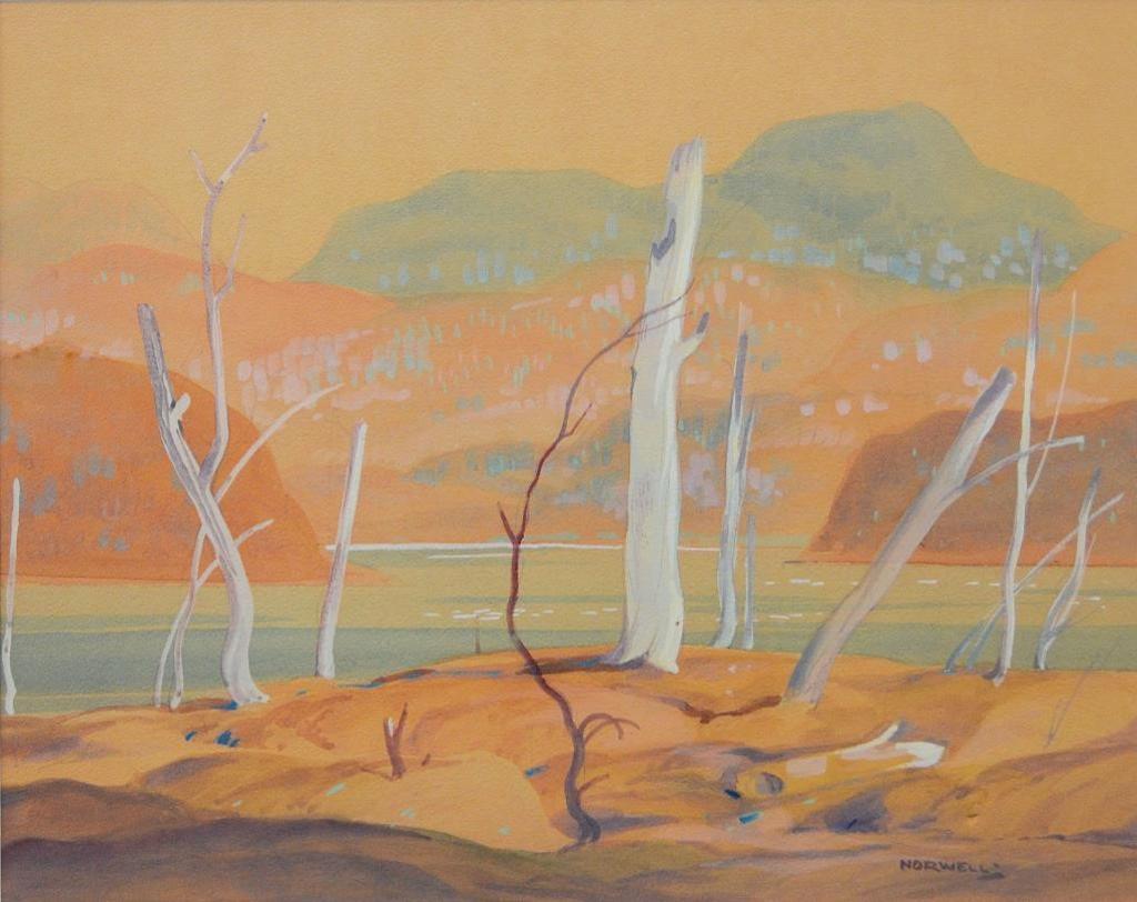 Graham Norble Norwell (1901-1967) - Jagged Trees