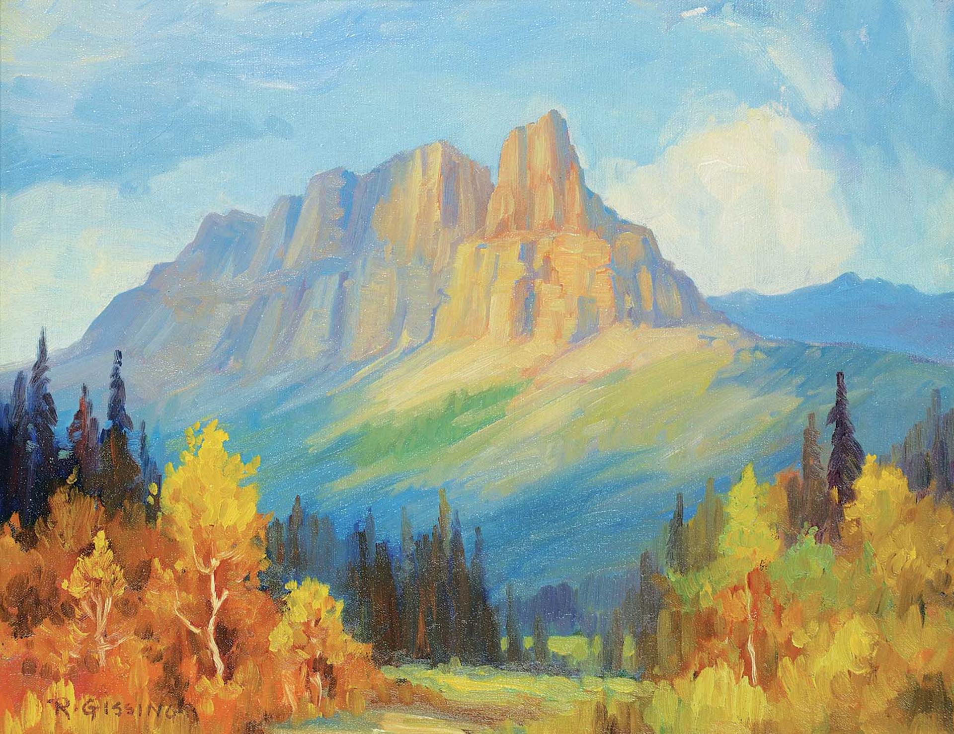 Roland Gissing (1895-1967) - Untitled - Castle Mountain